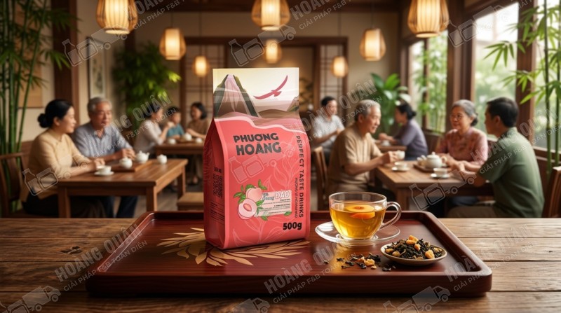 Trà Olong Đào Phượng Hoàng