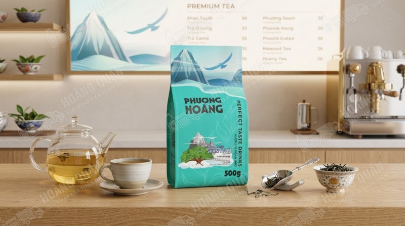 Trà Olong Shan tuyết - Trà Phượng Hoàng
