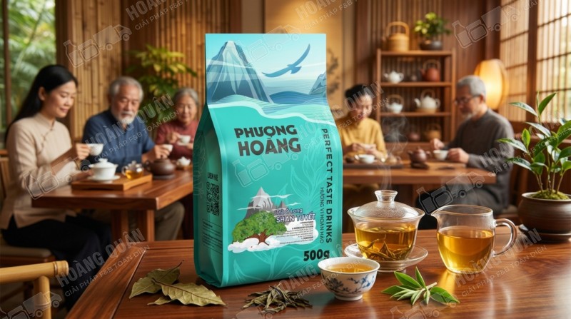 Trà Olong Shan tuyết - Trà Phượng Hoàng