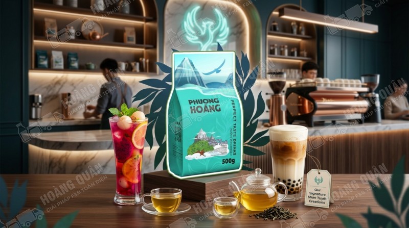 Trà Olong Shan tuyết - Trà Phượng Hoàng