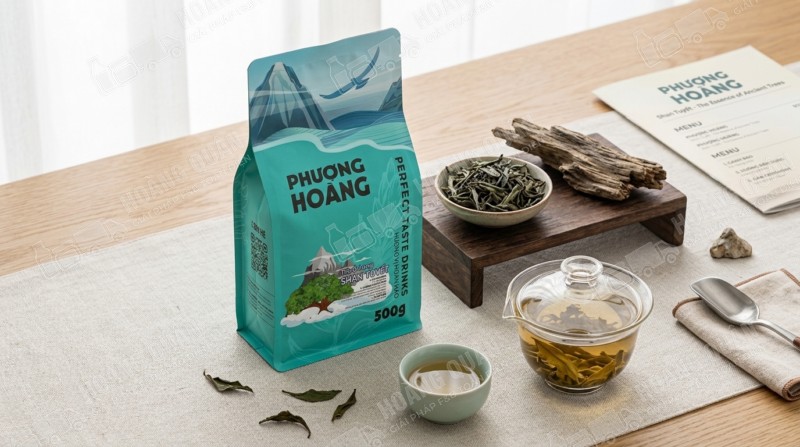 Trà Olong Shan tuyết - Trà Phượng Hoàng