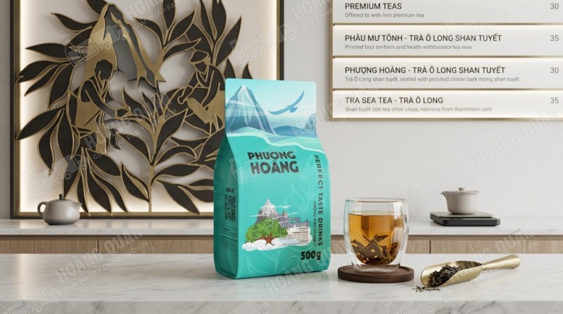 Trà Olong Shan tuyết - Trà Phượng Hoàng