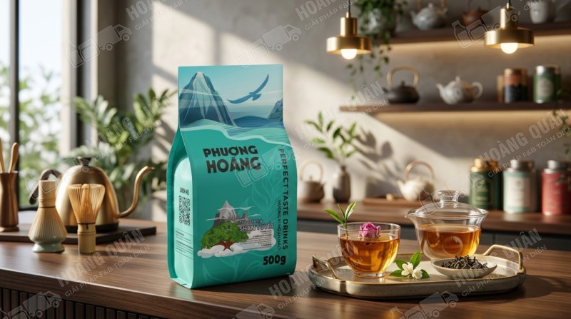 Trà Olong Shan tuyết - Trà Phượng Hoàng