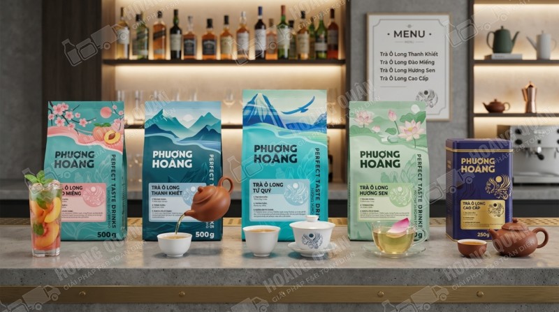 Trà olong tứ quý Phượng Hoàng
