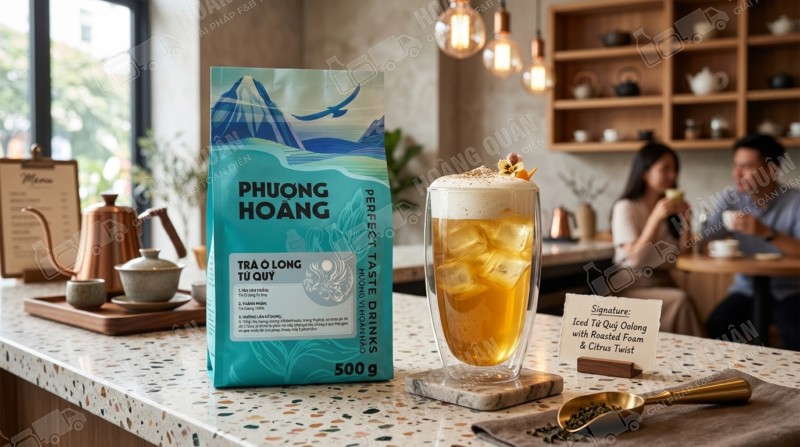 Trà olong tứ quý Phượng Hoàng