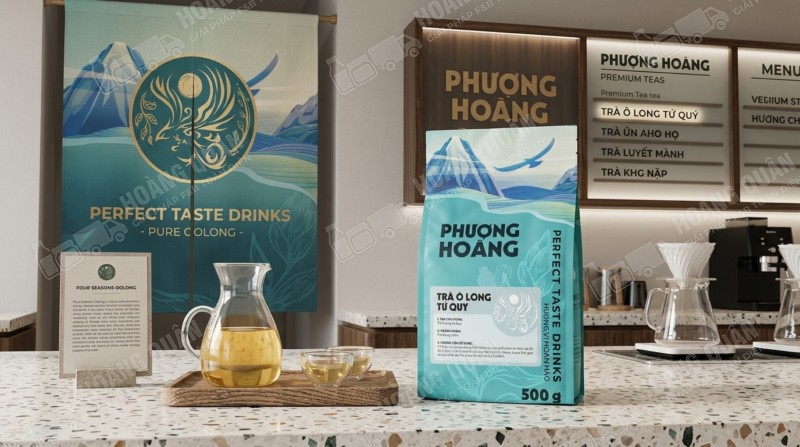 Trà olong tứ quý Phượng Hoàng
