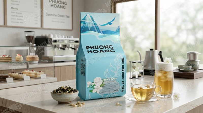 Tra Xanh Nhài Nguyên Lá Phượng Hoàng