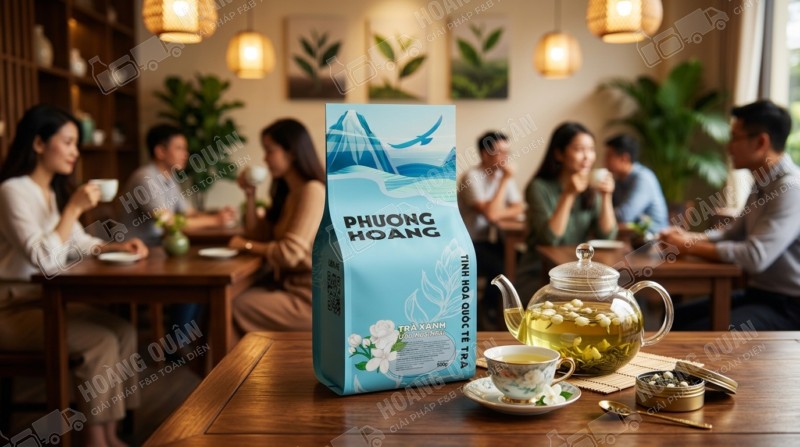 Tra Xanh Nhài Nguyên Lá Phượng Hoàng