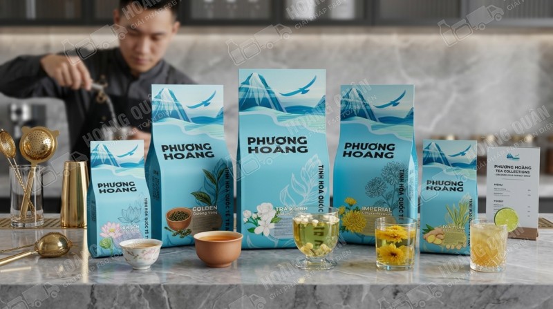 Tra Xanh Nhài Nguyên Lá Phượng Hoàng