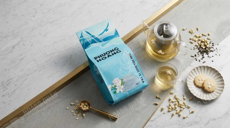 Tra Xanh Nhài Nguyên Lá Phượng Hoàng