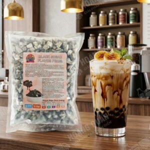 Trân châu bánh bò Gấu Lermao
