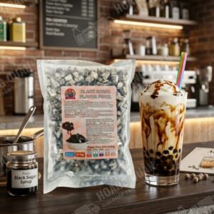 Trân châu bánh bò Gấu Lermao