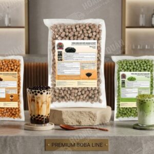 Gấu Lermao Trân Châu Nấu Caramel