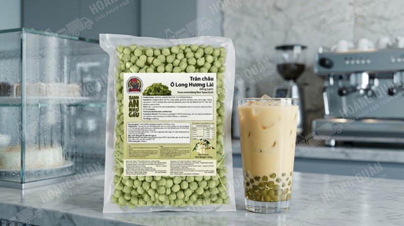 Trân Châu Nấu Vị Olong