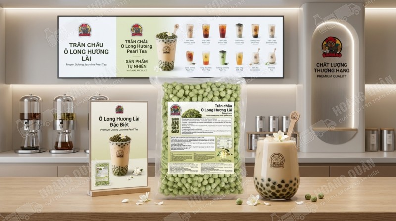 Trân Châu Nấu Vị Olong