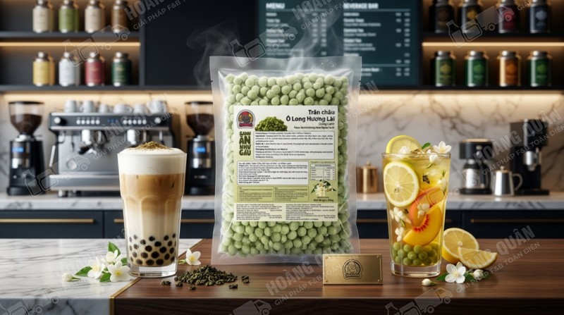 Trân Châu Nấu Vị Olong