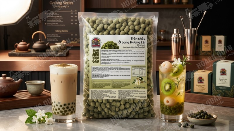 Trân Châu Nấu Vị Olong
