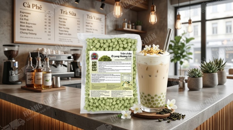 Trân Châu Nấu Vị Olong