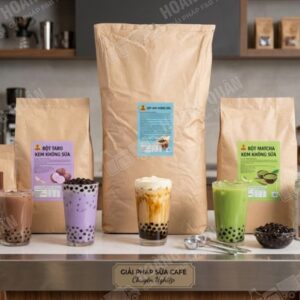 Bột Kem Không Sữa Gấu Lermao 25kg (2)