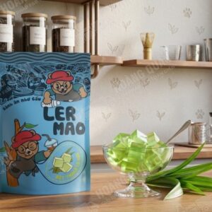 Bột Thạch Lá Dứa Gấu Lermao