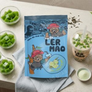 Bột Thạch Lá Dứa Gấu Lermao