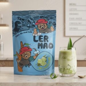 Bột Thạch Lá Dứa Gấu Lermao