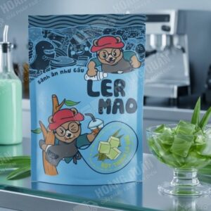 Bột Thạch Lá Dứa Gấu Lermao