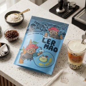 Gấu Lermao Bột Foam Vị Dừa