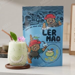 Gấu Lermao Bột Foam Vị Dừa