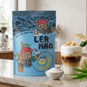 Gấu Lermao Bột Foam Vị Dừa