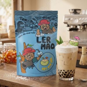 Gấu Lermao Bột Foam Vị Dừa
