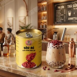 Đậu đỏ ngâm đường Gấu Lermao