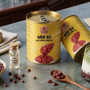Đậu đỏ ngâm đường Gấu Lermao