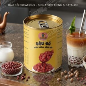 Đậu đỏ ngâm đường Gấu Lermao