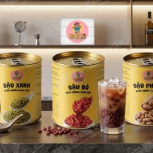 Đậu đỏ ngâm đường Gấu Lermao