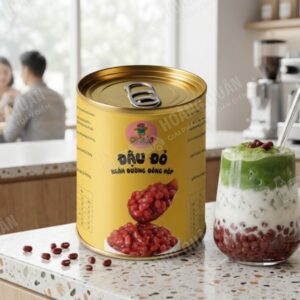 Đậu đỏ ngâm đường Gấu Lermao