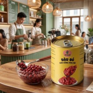 Đậu đỏ ngâm đường Gấu Lermao
