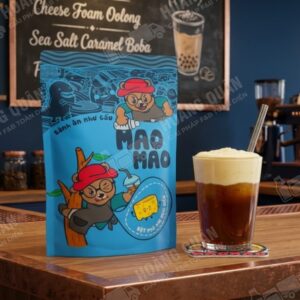 Gấu Lermao- Kem cheese vị muối biển