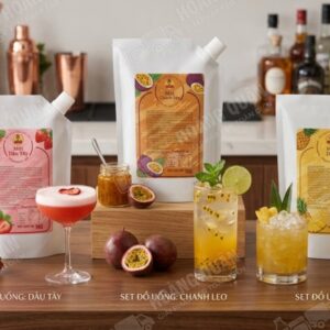Gấu Lermao- Mứt Đào chanh leo