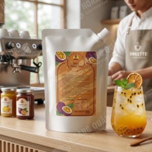 Gấu Lermao- Mứt Đào chanh leo