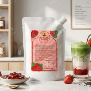 Gấu Lermao- Mứt Dâu Đan Đông 1kg