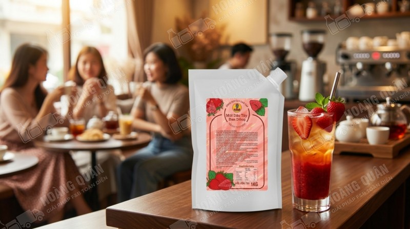 Gấu Lermao- Mứt Dâu Đan Đông 1kg