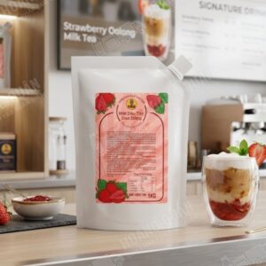 Gấu Lermao- Mứt Dâu Đan Đông 1kg