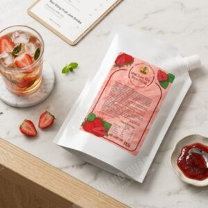 Gấu Lermao- Mứt Dâu Đan Đông 1kg