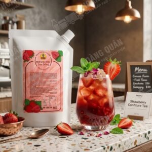 Gấu Lermao- Mứt Dâu Đan Đông 1kg