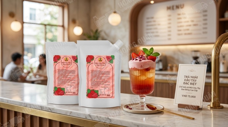Gấu Lermao- Mứt Dâu Đan Đông 1kg