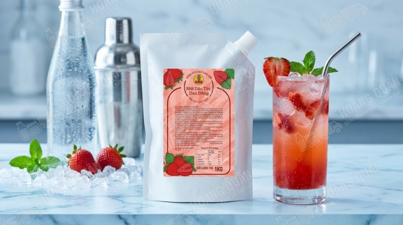Gấu Lermao- Mứt Dâu Đan Đông 1kg
