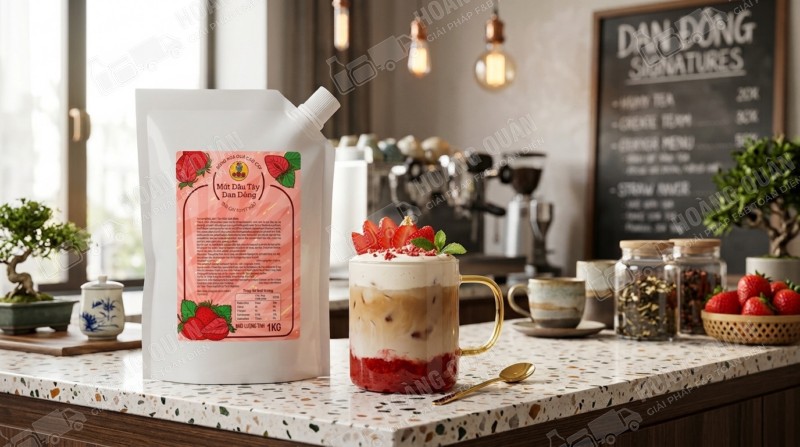 Gấu Lermao- Mứt Dâu Đan Đông 1kg