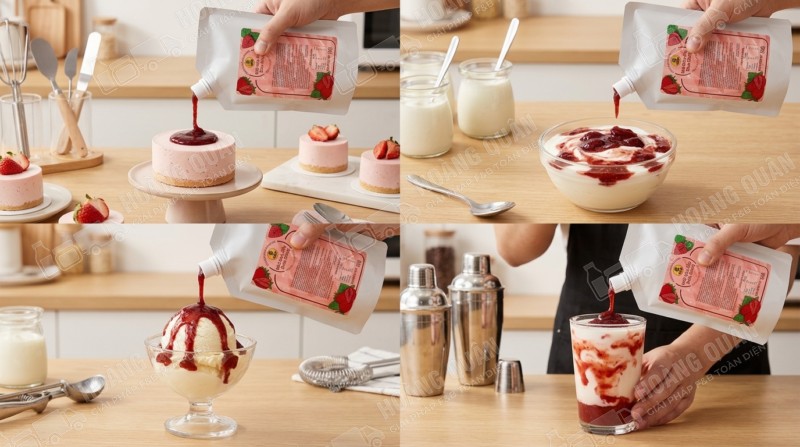 Gấu Lermao- Mứt Dâu Đan Đông 1kg