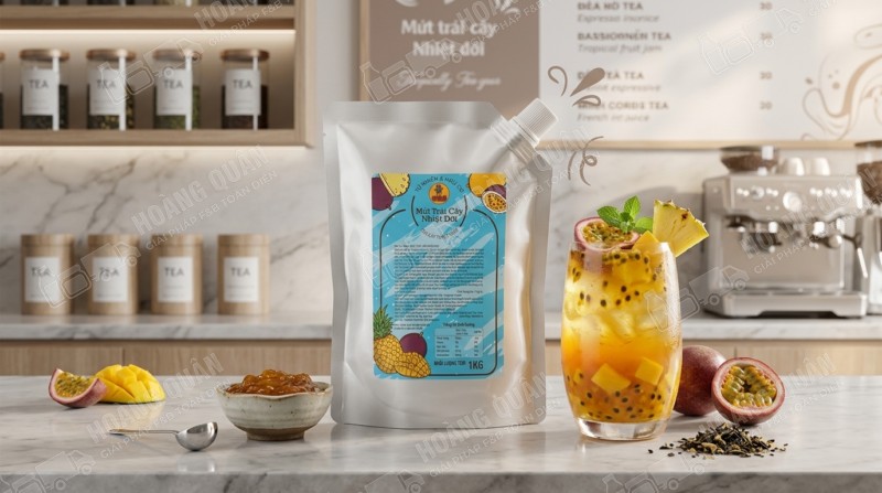 Gấu Lermao Mứt Nhiệt Đới 1kg